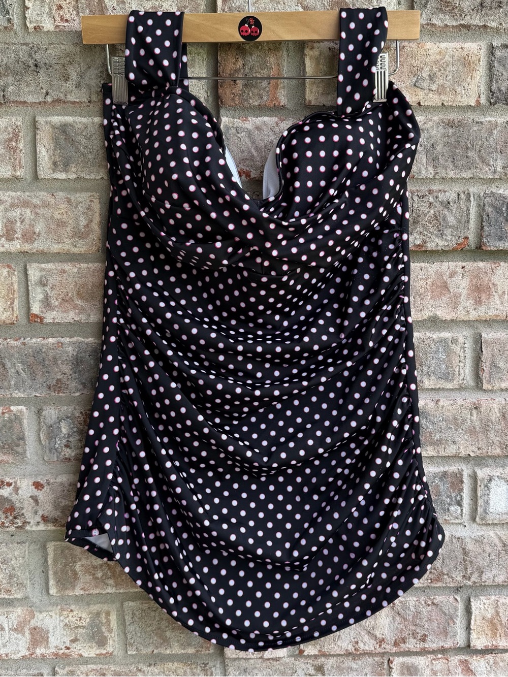 🍒💣 Pinup inspired plus size one piece swimsuit